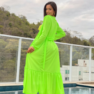 Saida de Praia Maré Verde Neon